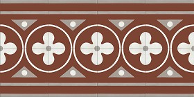 Textures   -   ARCHITECTURE   -   TILES INTERIOR   -   Cement - Encaustic   -   Victorian  - Border tiles victorian cement floor texture seamless 13869 (seamless)