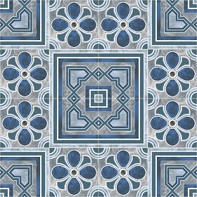 Textures   -   ARCHITECTURE   -   TILES INTERIOR   -   Cement - Encaustic   -  Encaustic - Traditional encaustic cement ornate tile texture seamless 13649