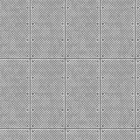 Textures   -   MATERIALS   -   METALS   -   Plates  - Industrial aluminium metal plate texture seamless 10790 (seamless)