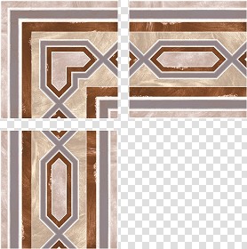 Textures   -   ARCHITECTURE   -   TILES INTERIOR   -   Cement - Encaustic   -  Encaustic - Border traditional encaustic cement ornate tile texture seamless 13651