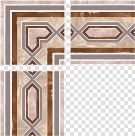 Textures   -   ARCHITECTURE   -   TILES INTERIOR   -   Cement - Encaustic   -   Encaustic  - Border traditional encaustic cement ornate tile texture seamless 13651 (seamless)