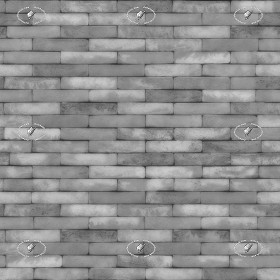 Textures   -   ARCHITECTURE   -   BRICKS   -   Facing Bricks   -   Rustic  - Rustic facing bricks texture seamless 20967 - Displacement