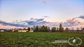 Textures   -   BACKGROUNDS &amp; LANDSCAPES   -   NATURE   -   Countrysides &amp; Hills  - Autumn sunset with countryside background 21019