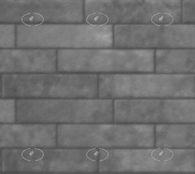 Textures   -   ARCHITECTURE   -   BRICKS   -   Facing Bricks   -   Rustic  - Rustic facing bricks texture seamless 21267 - Displacement