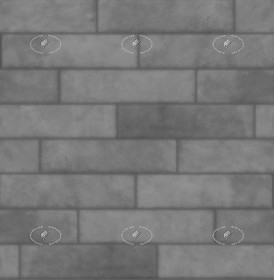 Textures   -   ARCHITECTURE   -   BRICKS   -   Facing Bricks   -   Rustic  - Rustic facing bricks texture seamless 21268 - Displacement