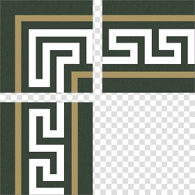 Textures   -   ARCHITECTURE   -   TILES INTERIOR   -   Cement - Encaustic   -   Victorian  - Greek border tiles cement floor texture seamless 13879 (seamless)