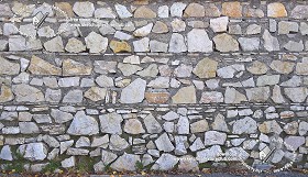 Textures   -   ARCHITECTURE   -   STONES WALLS   -  Stone walls - Old wall stone texture horizontal seamless 20498