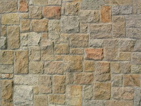 Textures   -   ARCHITECTURE   -   STONES WALLS   -   Claddings stone   -  Exterior - Wall cladding stone mixed size seamless 07964