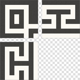 Textures   -   ARCHITECTURE   -   TILES INTERIOR   -   Cement - Encaustic   -   Victorian  - Greek border tiles cement floor texture seamless 13886 (seamless)