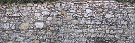 Textures   -   ARCHITECTURE   -   STONES WALLS   -  Stone walls - Italy old wall stone texture horizontal seamless 20555