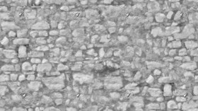 Textures   -   ARCHITECTURE   -   STONES WALLS   -   Stone walls  - Italy old wall stone texture seamless 20747 - Bump