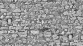 Textures   -   ARCHITECTURE   -   STONES WALLS   -   Stone walls  - Italy old wall stone texture seamless 20747 - Displacement