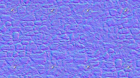 Textures   -   ARCHITECTURE   -   STONES WALLS   -   Stone walls  - Italy old wall stone texture seamless 20747 - Normal