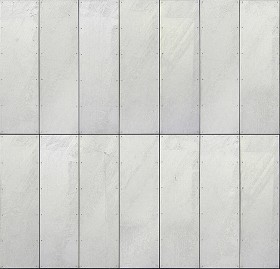 Textures   -   MATERIALS   -   METALS   -   Facades claddings  - Galvanised steel metal facade cladding texture seamless 10328 (seamless)