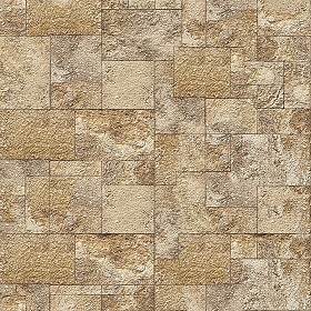Textures   -   ARCHITECTURE   -   STONES WALLS   -   Claddings stone   -  Exterior - Wall cladding stone mixed size seamless 07976