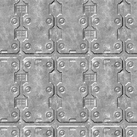 Textures   -   MATERIALS   -   METALS   -   Plates  - Aluminium metal plate texture seamless 10816 (seamless)