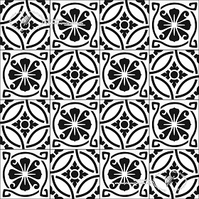 Textures   -   ARCHITECTURE   -   TILES INTERIOR   -   Cement - Encaustic   -  Victorian - Victorian cement floor tile texture seamless 19290
