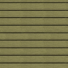 Textures   -   ARCHITECTURE   -   WOOD PLANKS   -  Siding wood - Olive green siding wood texture seamless 09063