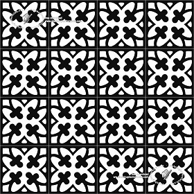 Textures   -   ARCHITECTURE   -   TILES INTERIOR   -   Cement - Encaustic   -   Victorian  - Victorian cement floor tile texture seamless 19294 (seamless)