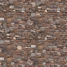 Textures   -   ARCHITECTURE   -   STONES WALLS   -   Claddings stone   -  Exterior - Wall cladding stone mixed size seamless 07982
