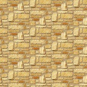 Textures   -   ARCHITECTURE   -   STONES WALLS   -   Claddings stone   -  Exterior - Wall cladding stone mixed size seamless 07983