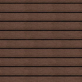 Textures   -   ARCHITECTURE   -   WOOD PLANKS   -  Siding wood - Brown siding wood texture seamless 09066