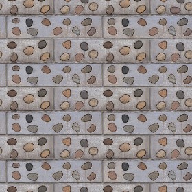 Textures   -   ARCHITECTURE   -   STONES WALLS   -   Claddings stone   -   Exterior  - Wall cladding stone mixed size seamless 07985 (seamless)