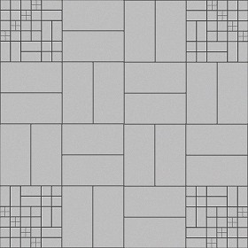 Textures   -   ARCHITECTURE   -   TILES INTERIOR   -   Mosaico   -   Classic format   -   Patterned  - Mosaico composition tiles texture seamless 19764 - Bump