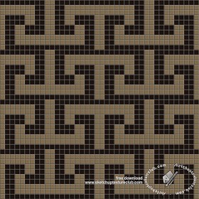 Textures   -   ARCHITECTURE   -   TILES INTERIOR   -   Mosaico   -   Classic format   -   Patterned  - Mosaico patterned tiles texture seamless 19767 (seamless)