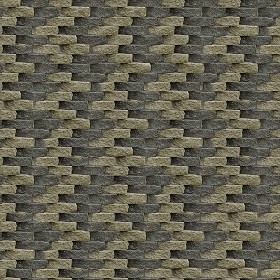 Textures   -   ARCHITECTURE   -   STONES WALLS   -   Claddings stone   -  Exterior - Retaining wall cladding stone mixed size seamless 07993