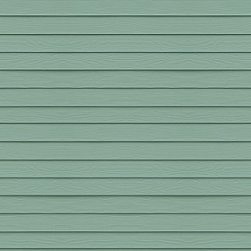 Textures   -   ARCHITECTURE   -   WOOD PLANKS   -  Siding wood - Light green siding wood texture seamless 09077