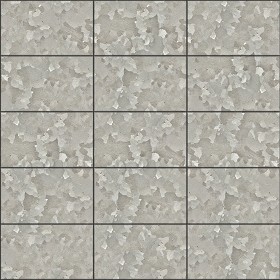 Textures   -   MATERIALS   -   METALS   -   Facades claddings  - Galvanized steel metal facade cladding texture seamless 10349 (seamless)