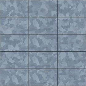 Textures   -   MATERIALS   -   METALS   -   Facades claddings  - Galvanized steel metal facade cladding texture seamless 10350 (seamless)
