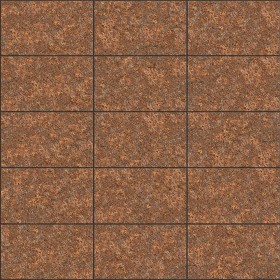 Textures   -   MATERIALS   -   METALS   -   Facades claddings  - Rusty metal facade cladding texture seamless 10352 (seamless)