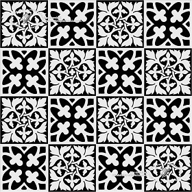 Textures   -   ARCHITECTURE   -   TILES INTERIOR   -   Cement - Encaustic   -  Victorian - Victorian cement floor tile texture seamless 19315