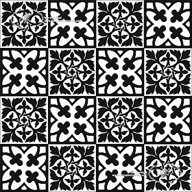 Textures   -   ARCHITECTURE   -   TILES INTERIOR   -   Cement - Encaustic   -  Victorian - Victorian cement floor tile texture seamless 19316