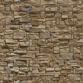 Textures   -   ARCHITECTURE   -   STONES WALLS   -   Claddings stone   -   Exterior  - Wall cladding stone mixed size seamless 08006 (seamless)