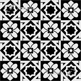 Textures   -   ARCHITECTURE   -   TILES INTERIOR   -   Cement - Encaustic   -  Victorian - Victorian cement floor tile texture seamless 19319