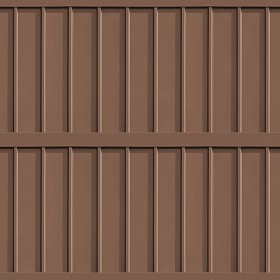 Textures   -   MATERIALS   -   METALS   -  Facades claddings - Light brown metal facade cladding texture seamless 10368