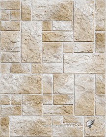Textures   -   ARCHITECTURE   -   STONES WALLS   -   Claddings stone   -  Exterior - Wall cladding stone texture seamless 19010