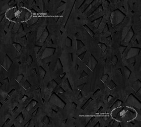 Textures   -   MATERIALS   -   METALS   -   Facades claddings  - Black metal facade cladding texture seamless 18224 (seamless)