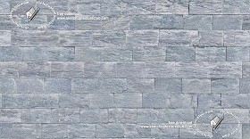 Textures   -   ARCHITECTURE   -   STONES WALLS   -   Claddings stone   -  Exterior - Slate wall cladding stone texture seamless 19360