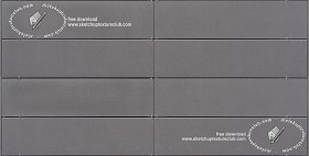 Textures   -   MATERIALS   -   METALS   -  Facades claddings - Grey metal facade cladding texture seamless 19058