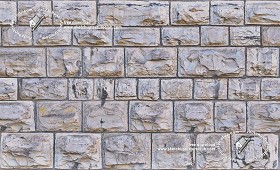 Textures   -   ARCHITECTURE   -   STONES WALLS   -   Claddings stone   -  Exterior - 19th century wall cladding stone texture seamless 19800