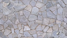 Textures   -   ARCHITECTURE   -   STONES WALLS   -   Claddings stone   -   Exterior  - Slate wall cladding stone texture seamless 19818 (seamless)