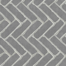 Textures   -   ARCHITECTURE   -   PAVING OUTDOOR   -   Concrete   -   Herringbone  - Concrete paving herringbone outdoor texture seamless 05793 (seamless)