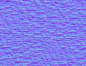 Textures   -   ARCHITECTURE   -   BRICKS   -   Damaged bricks  - Damaged bricks texture seamless 00102 - Normal