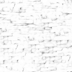 Textures   -   ARCHITECTURE   -   STONES WALLS   -   Damaged walls  - Damaged wall stone texture seamless 08235 - Ambient occlusion