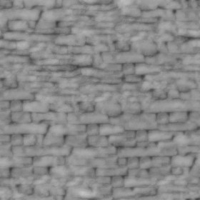 Textures   -   ARCHITECTURE   -   STONES WALLS   -   Damaged walls  - Damaged wall stone texture seamless 08235 - Displacement