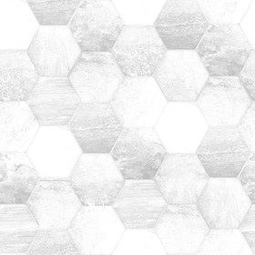 Textures   -   ARCHITECTURE   -   TILES INTERIOR   -   Hexagonal mixed  - Hexagonal stone tile texture seamless 16865 - Ambient occlusion